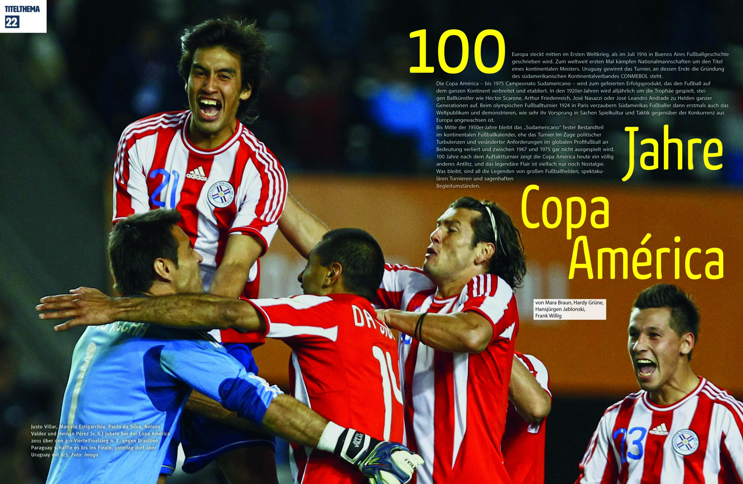100 Jahre Copa América – eine kurze Geschichte