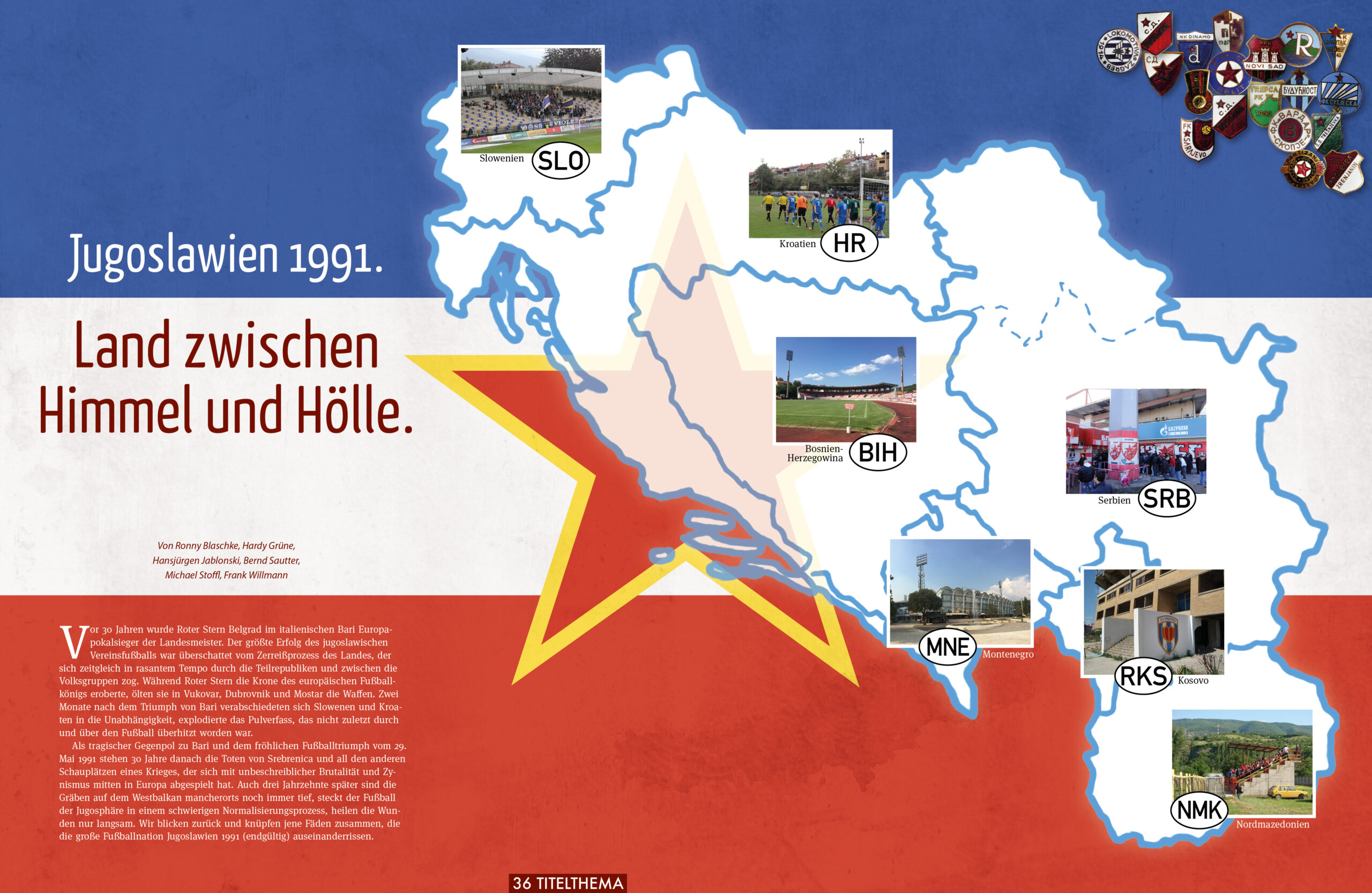 Nationalismus, die jugoslawische Frage, Tito und der Fußball