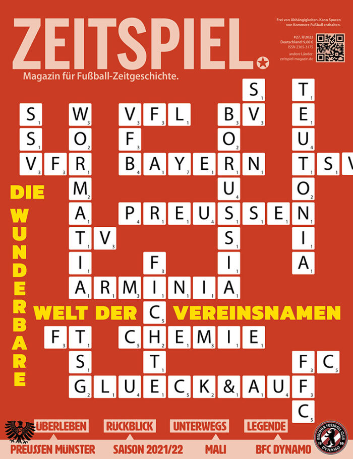 Heft #27: Die wunderbare Welt der Vereinsnamen
